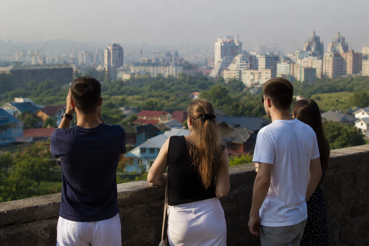 Смотровая площадка Слониха панорама Алматы