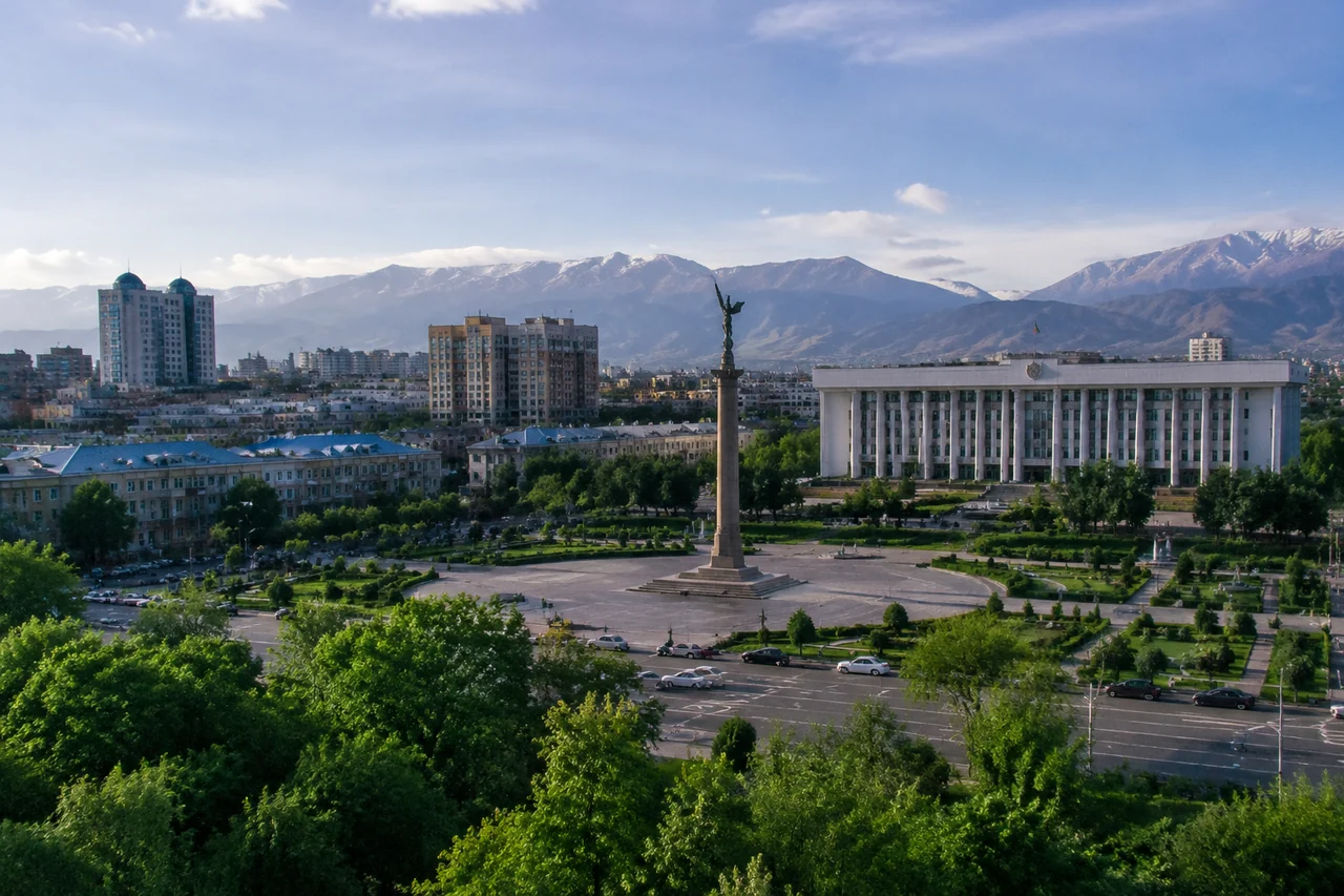 Площадь Республики Алматы