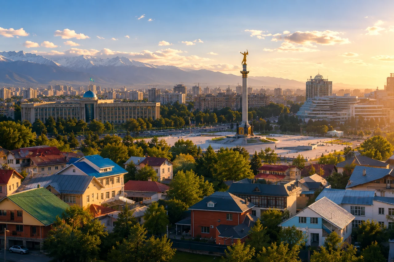 Площадь Республики Алматы обзорная экскурсия