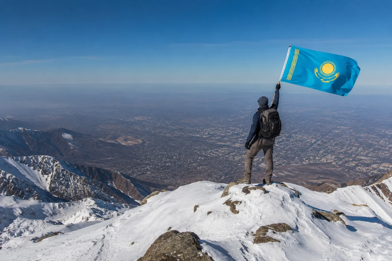 Вершина Большого Алматинского пика 3680 м