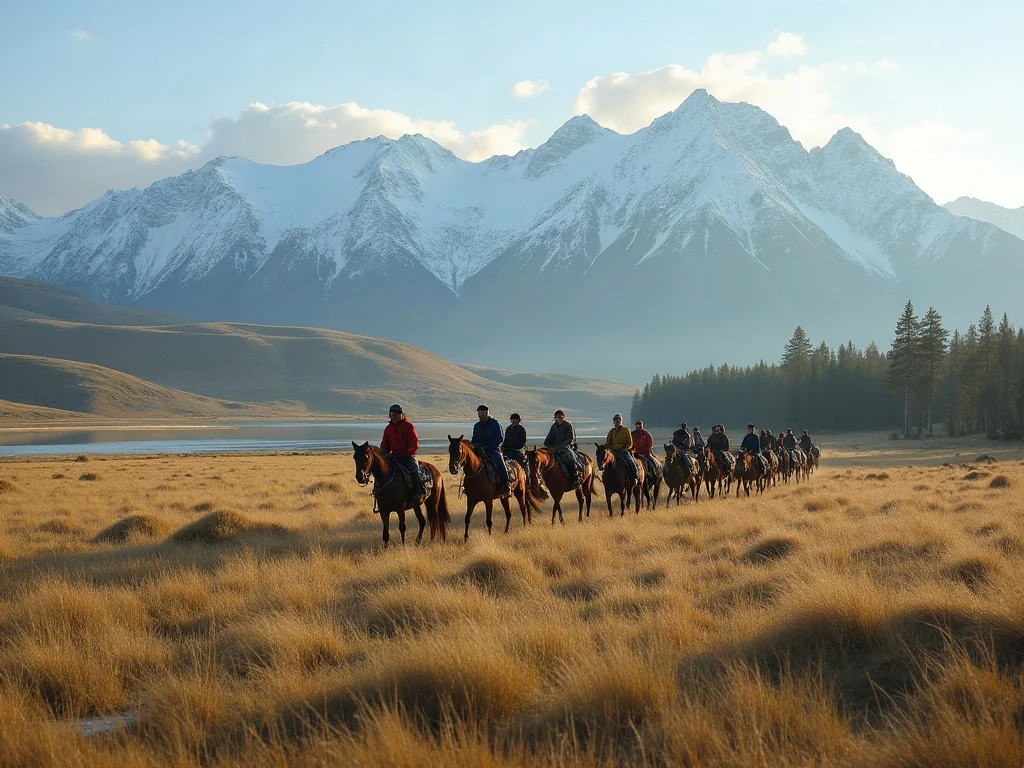 Horse riding tour to the foot of Belukha